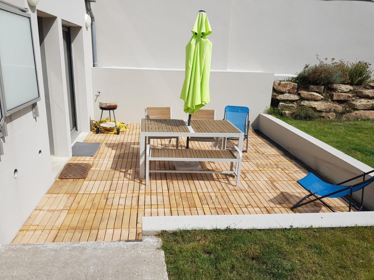 Cote Jardin - Cancale - Gite Standing - Proche Centre Et Port エクステリア 写真